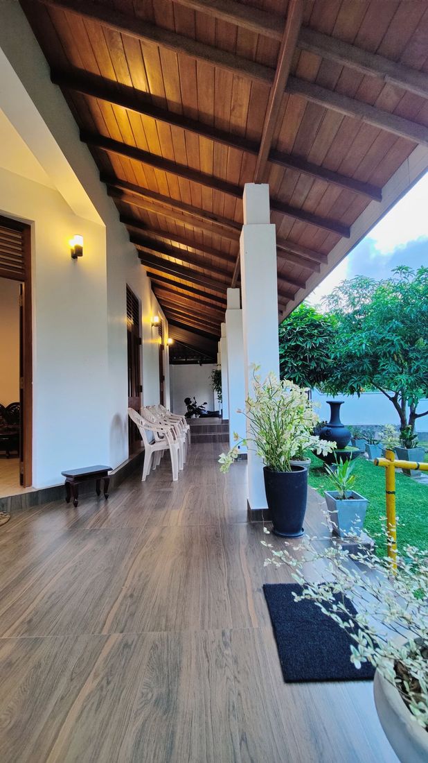 Covered porch